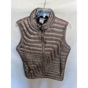 Isis Women’s Puffer Vest Size 10 Gray Going Out Party Warmth